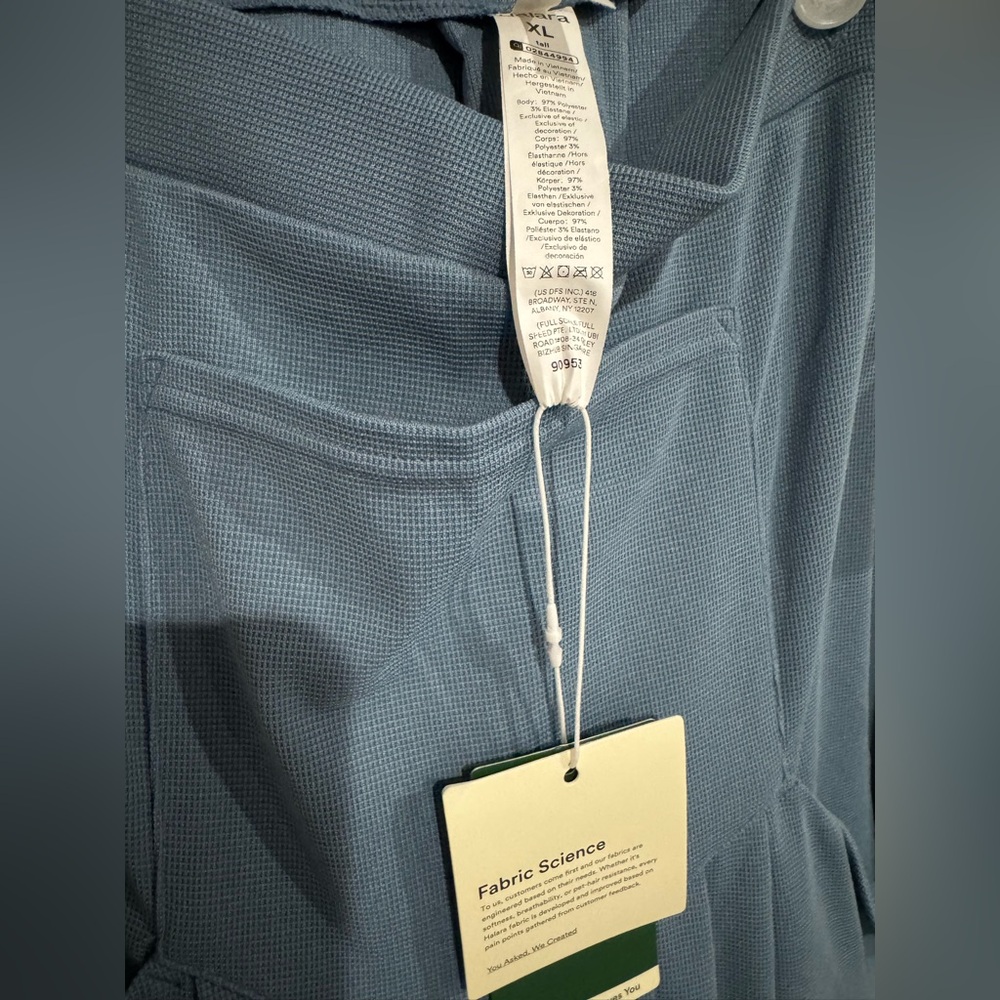 HALARA- Textured Adjustable Strap Pleated Wide Le… - image 10